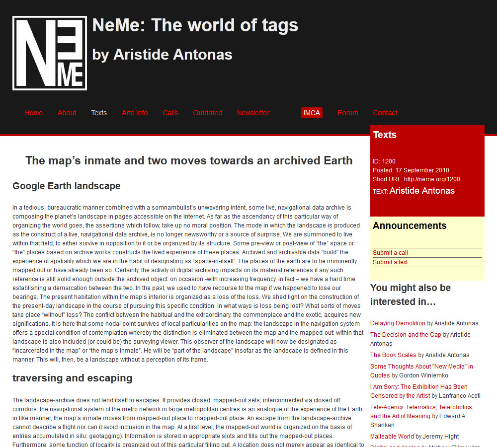 The World of Tags
